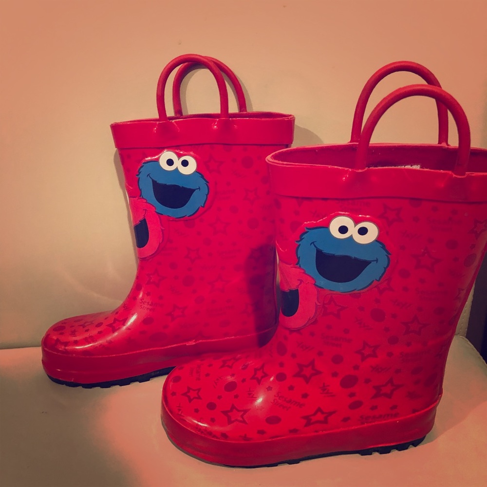 Sesame Street Rain Boots